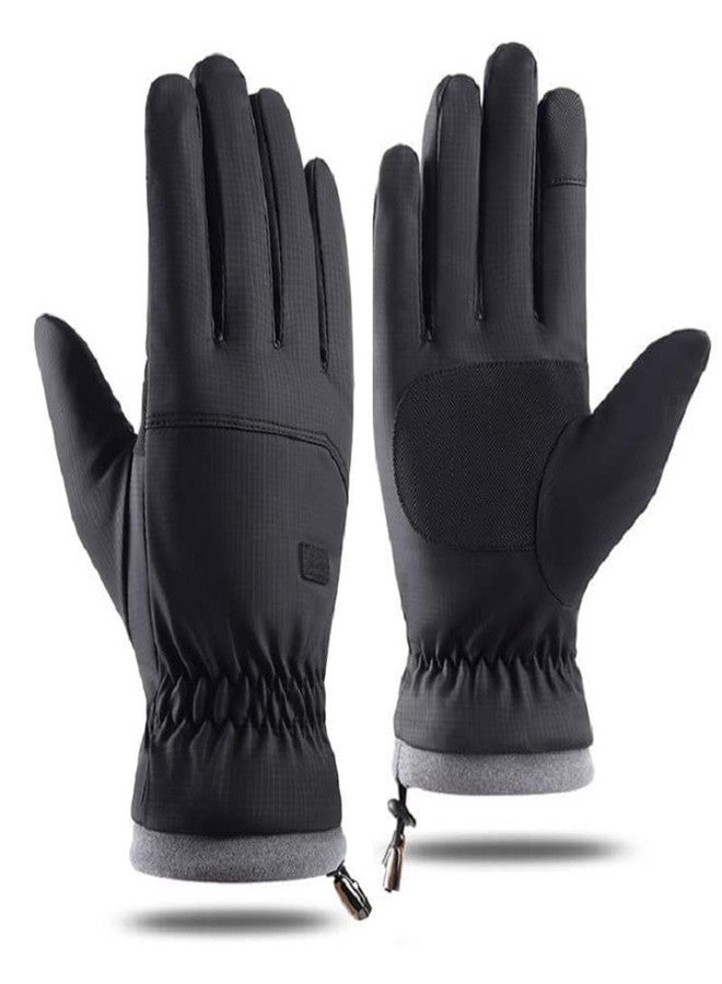 CaySep Winter Ski-Gloves for Men-Women-Thickened-Velvet-Windproof-Water-Resistant-Touchscreen-Non-Slip-Warm-Gloves for Cold Weather - Image 2